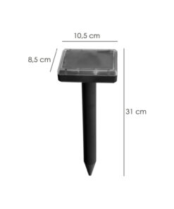 Ahuyentador Ultrasonidos Topos/Ratones 3 Piezas