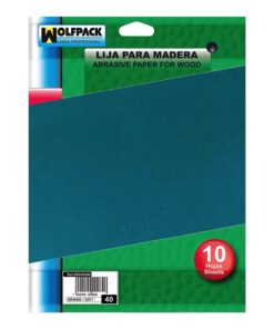 Lija Madera Grano 150 (Pack 10 pliegos)