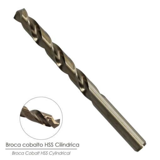 Broca Cobalto Wolfpack Hss Cilindrica  2