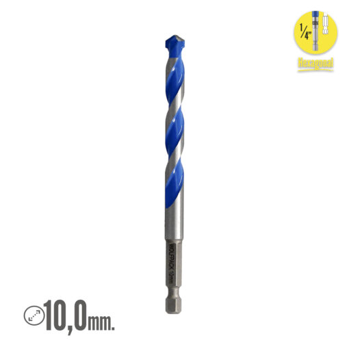 0 mm. (Blister 1 Pieza) Broca Azulejos