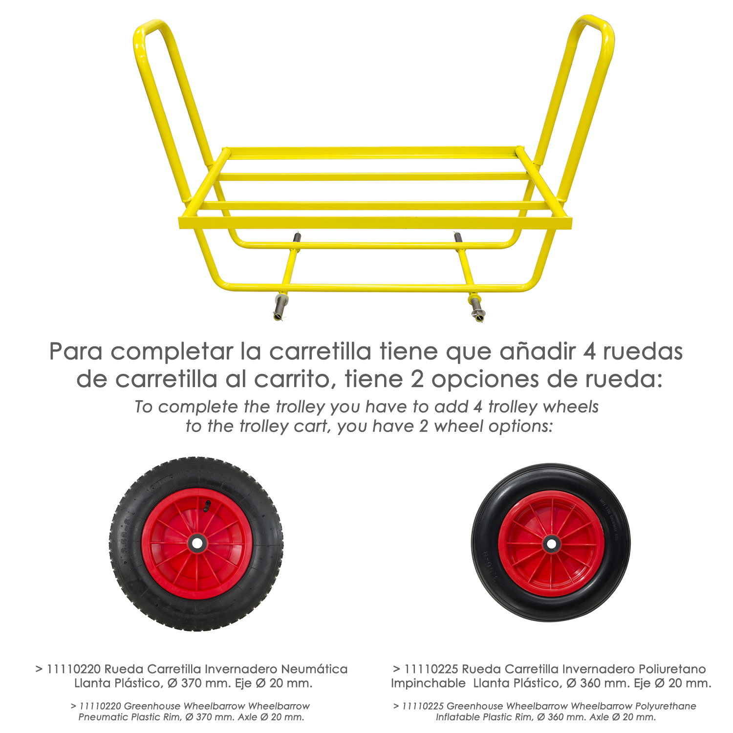 Carretilla Invernadero