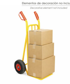 Carretilla Almacen / Sacos  Ruedas Neumaticas Llantas Plastico