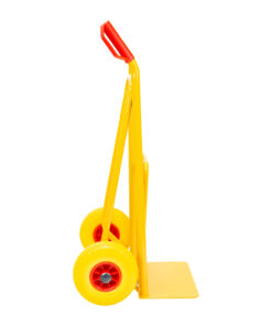 Carretilla Almacen / Sacos Con Pala Abatible Ruedas Macizas Llantas de plástico