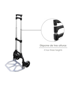 Carretilla Plegable Aluminio Portatil   60 kg.