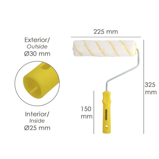 Rodillo Pintar Antigota 220x40 Mm