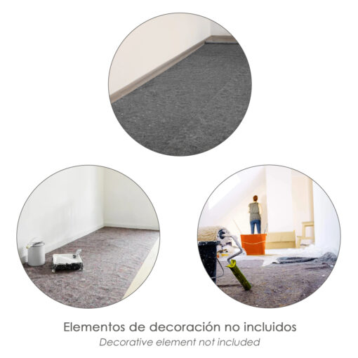 Fieltro Multiusos Rollo 1x25 metros. Reforzado/Impermeable