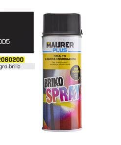 Spray Pintura Negro Brillo Profundo 400 ml.