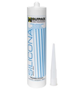 Sellador Silicona Acida Transparente 280 Ml. Sellante Para Cristalería