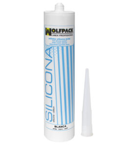 Sellador Silicona Acida Blanca 280 Ml. Sellante Para Cristalería