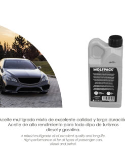 Aceite Lubricante 15w40 Turismos 1 Litro. Aceite Para Motores Diesel y Gasolina