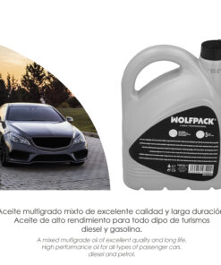 Aceite Lubricante 15w40 Turismos 5 Litros. Aceite Para Motores Diesel y Gasolina