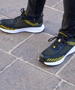 Deportiva Seguridad Maurer S1 Modelo Lusitania Antideslizante con Suela Composite y Resistencia a los Hidrocarburos Talla 38