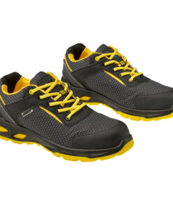 Zapatos Bajo Seguridad Maurer S3L Modelo Amerina Antideslizante con Suela Composite y Resistencia a los Hidrocarburos Talla 45