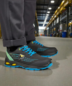 Deportiva Seg. Maurer S3L Modelo Lapis Antideslizante con suela y puntera antiperforación Resistente a los Hidrocarburos Nº 46.