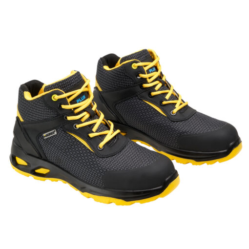 Bota Seguridad Maurer S3 Modelo Amerina Antideslizante con Suela Composite y Resistencia a los Hidrocarburos. Talla 40.