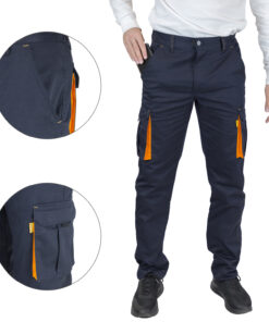 Pantalon Trabajo Talla 50 Azul Oscuro Spandex