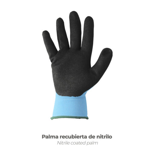 Guantes Nitrilo Reforzado Impregnado Talla 6"