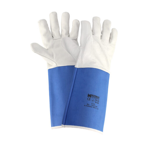 Guantes Piel Serraje Largos 40 cm. guante Resistente