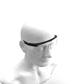 Gafas Proteccion Con Patillas Ajustables Certificación EN166. Lente Color Transparente. Gafas Protección Gafas Trabajo