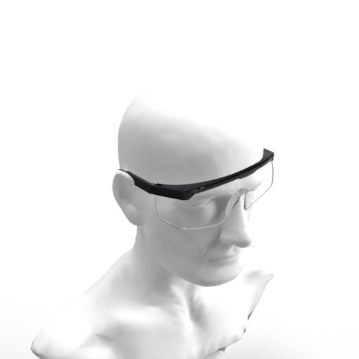 Gafas Proteccion Con Patillas Ajustables Certificación EN166. Lente Color Transparente. Gafas Protección Gafas Trabajo