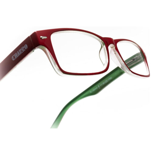 Gafas Lectura Kansas Rojo / Verde. Aumento +1