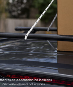 Cuerda Poliester Trenzada Blanco / Azul  6 mm. Bobina 200 m.