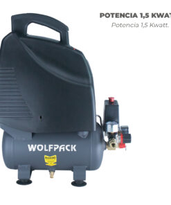 Compresor Aire Wolfpack 6 Litros / 8 Bares / 1