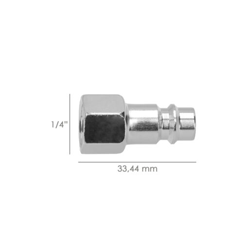 Racor Rapido Hembra 1/4" (Granel)