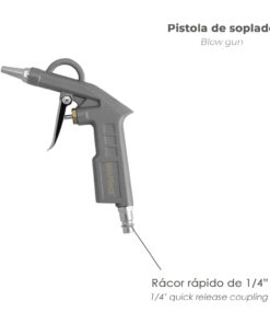 Kit Accesorios Para Compresor Aire Comprimido 5 Piezas Con Click Rapido