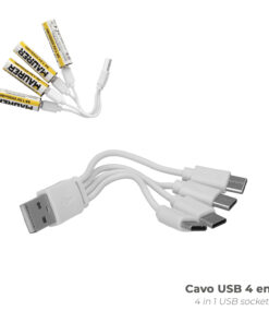 5v Recargable Por Usb-c (4 unidades)