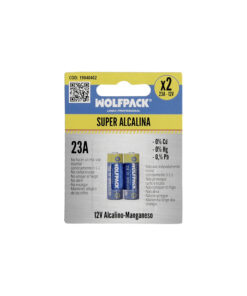 Pila Alcalina 12V - E23A (Blister 2 Piezas)