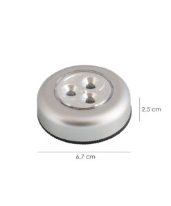 Linterna LED Armario Adhesiva 	A Pilas (3 AAA) 15 Lumenes 3 Leds