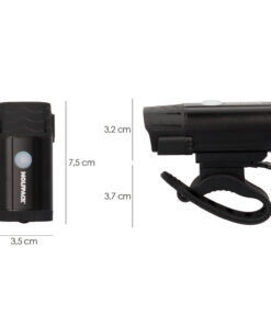 Luz Led Frontal Para Bicicleta / Patinete 400 Lumenes (5 Modos) Bateria Recargable USB