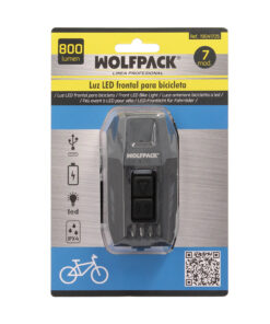 Luz Led Frontal Para Bicicleta / Patinete 800 Lumenes (7 Modos) Bateria Recargable USB