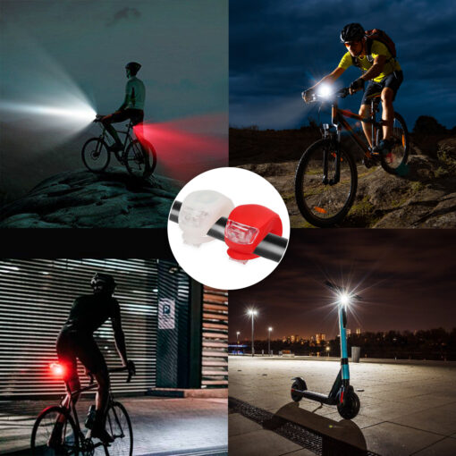 Kit Luces Led Bicicleta 2 Luces Basic. LED para bici