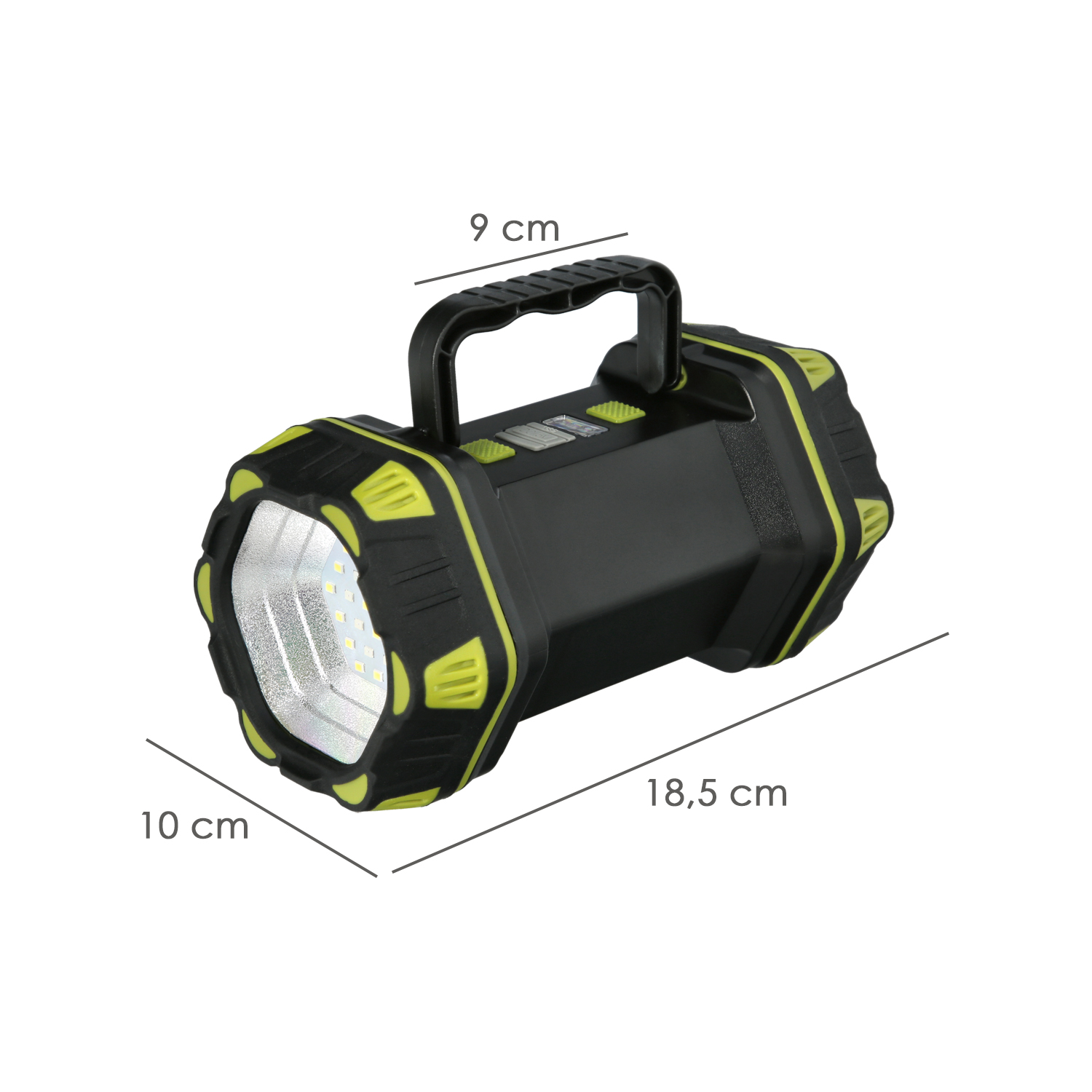 Linterna Led Multiusos 3 En 1 Recargable 400 Lumenes