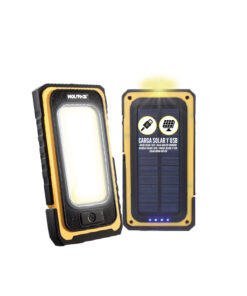 Linterna Led Solar Recargable 10 Watt 750 Lumenes