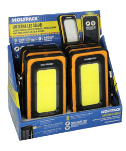 Linterna Led Solar Recargable 10 Watt 750 Lumenes