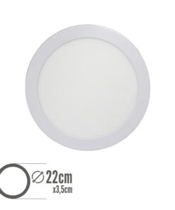 Downlight Superficie Led 20 Watt 1800 Lumenes 6000K