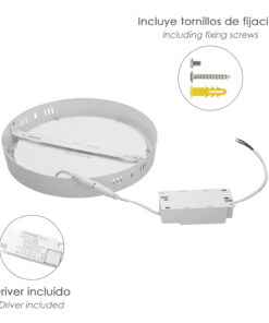 Downlight Superficie Led 20 Watt 1800 Lumenes 6000K