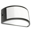 Plafon Aplique IP 1/2 Luna Abierto Negro