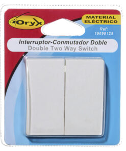 Interruptor / Conmutador Oryx Doble (Mecanismo)