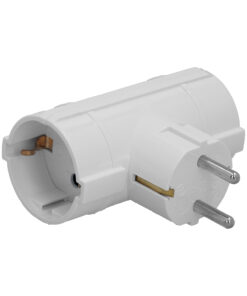 Adaptador Doble Schuko 16 A 250 V.