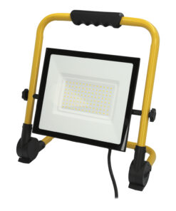 Foco Led Plano 100 Watt / 4000 K / IP 65 / 8000 lúmenes. Con Asa De Transporte.