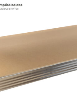 Modulo Estanteria Montaje Rápido Sin Tornillos 90x40x180 cm. (5 Bateas)