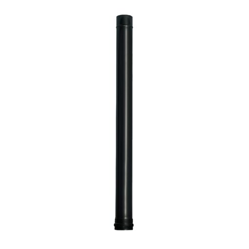 Wolfpack Tubo de Estufa Pellet Acero Vitrificado Negro Ø 80 mm. Longitud 100 cm. Estufas de Leña