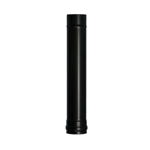 Wolfpack Tubo de Estufa Pellet Acero Vitrificado Negro Ø 80 mm. Longitud 50 cm. Estufas de Leña