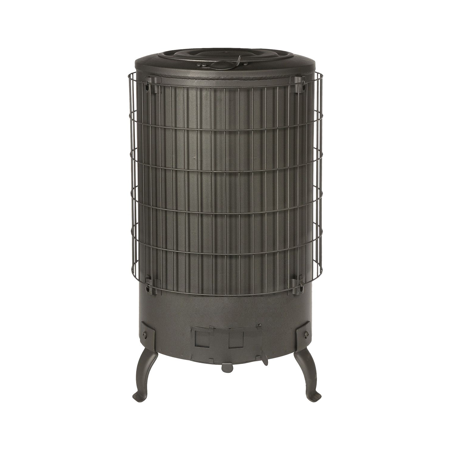 Estufa Leña L4 Salida De Humos Ø 120 mm. Estufa Chapa Mixta