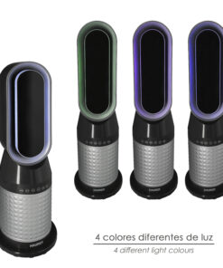 Termoventilador Ceramico Oscilante Con Mando 1.300 / 2.000 Watt. Temporizador 12 Horas.