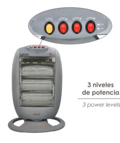 Estufa Halogena Oscilante 400 / 800 / 1200 W